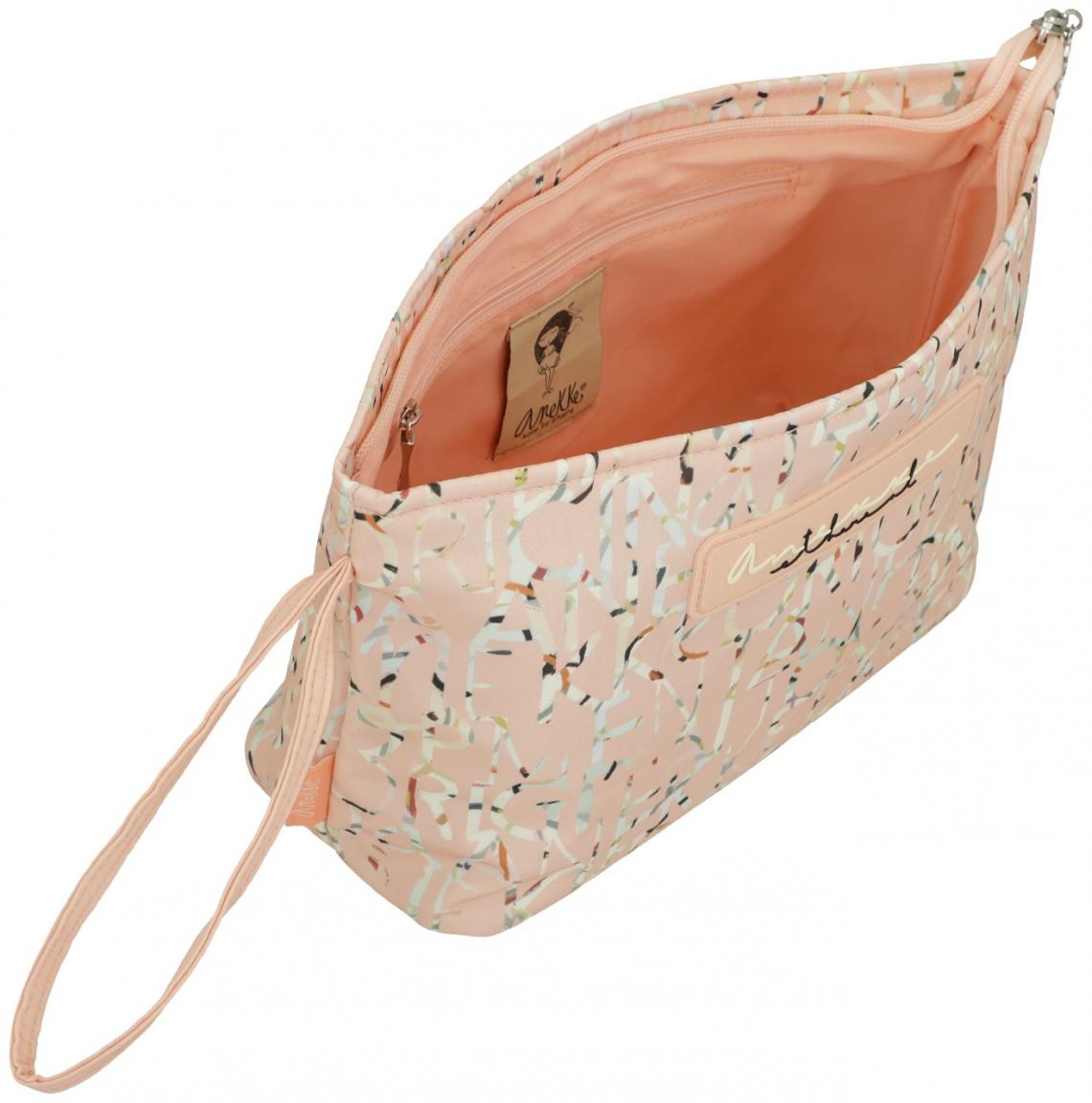 Washbag Anekke Alma rosa Logoprint