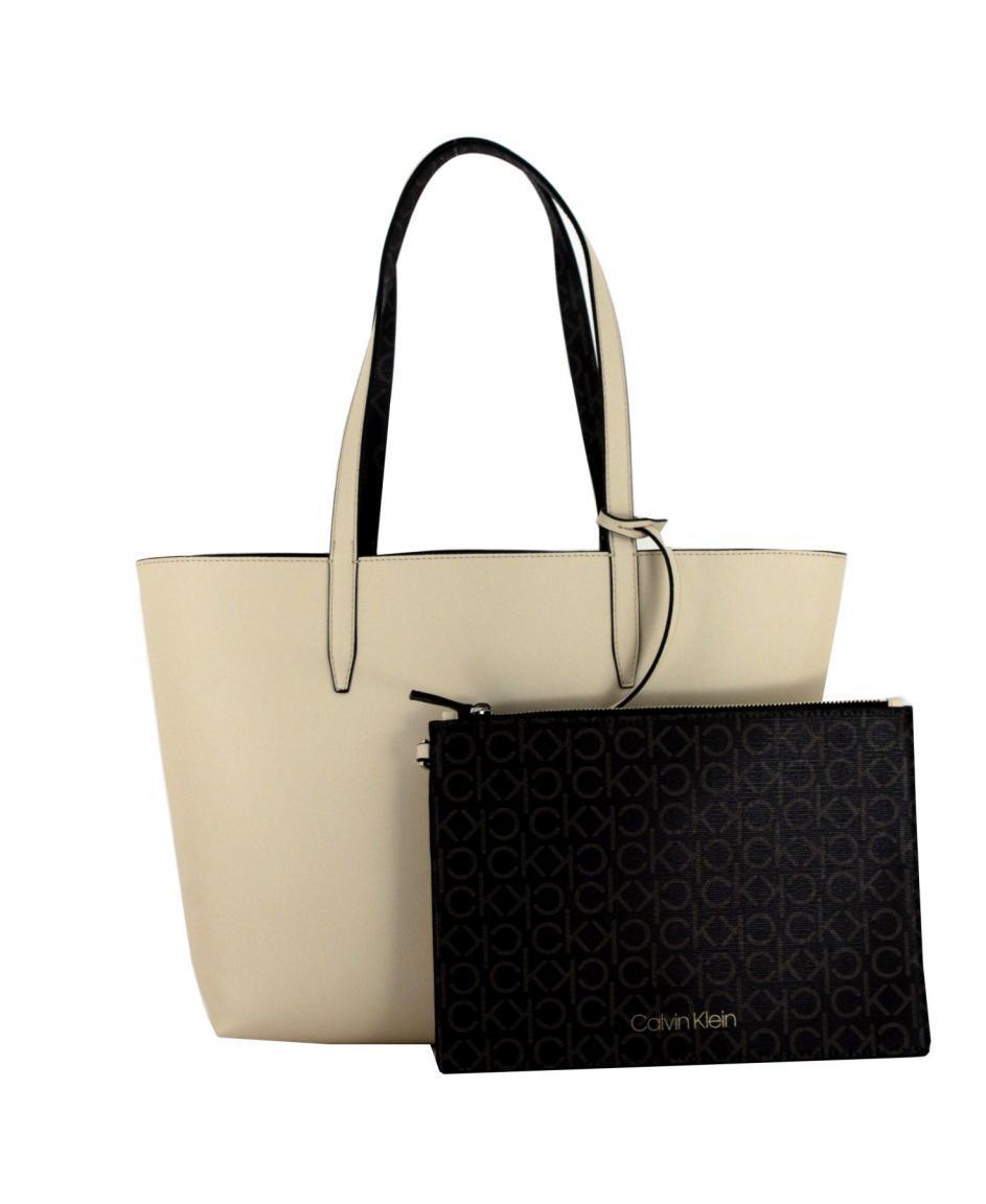 Wendetasche Calvin Klein Mono Shopper MD Cognac Tablethülle