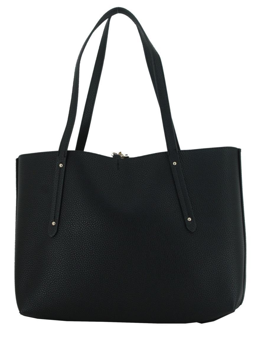 Wendetasche mit Pochette Guess Brenton Reversible Tote Dark Taupe