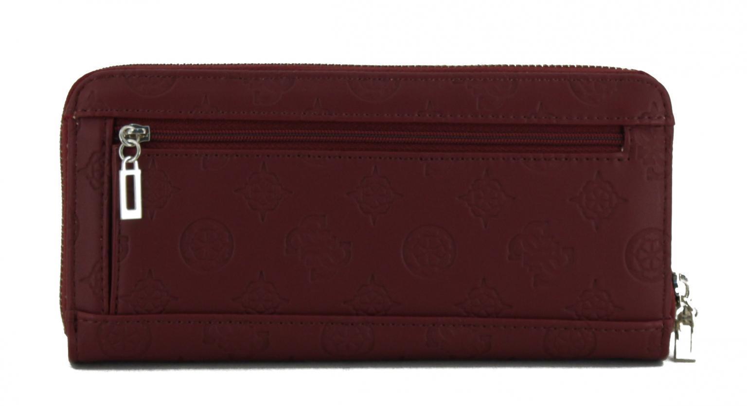 Ziparound Börse Guess Naya SLG Black Schlaufe
