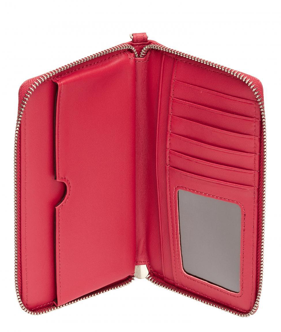 Ziparound Portemonnaie rot Basic Vivian Liebeskind Harris Red Pepper