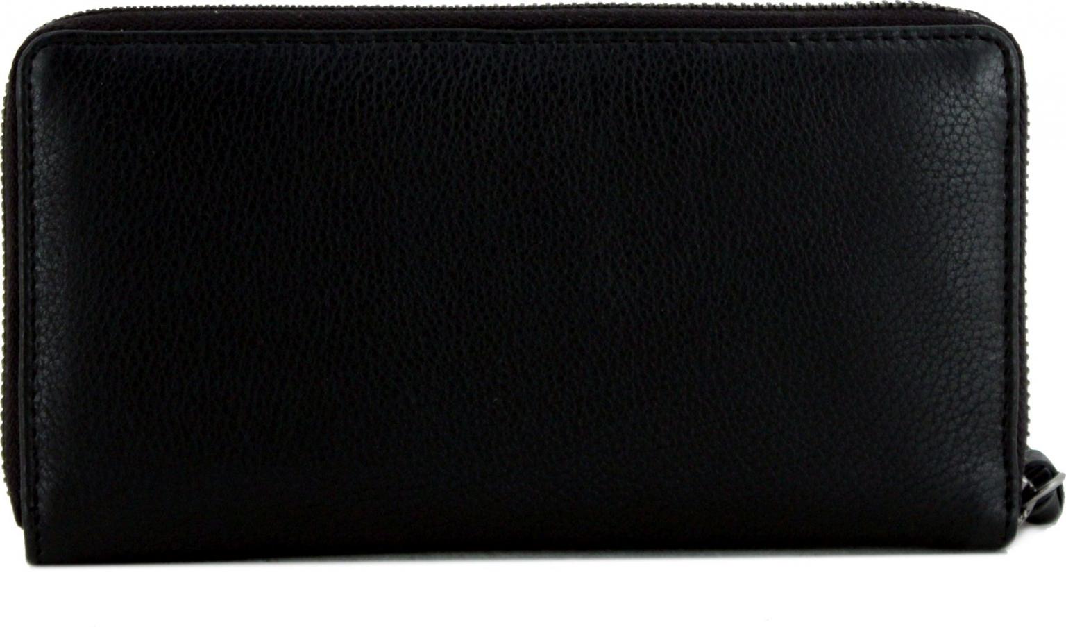 Zipbörse Camel Active Pura Long Zip Wallet Black Rindsleder Safe