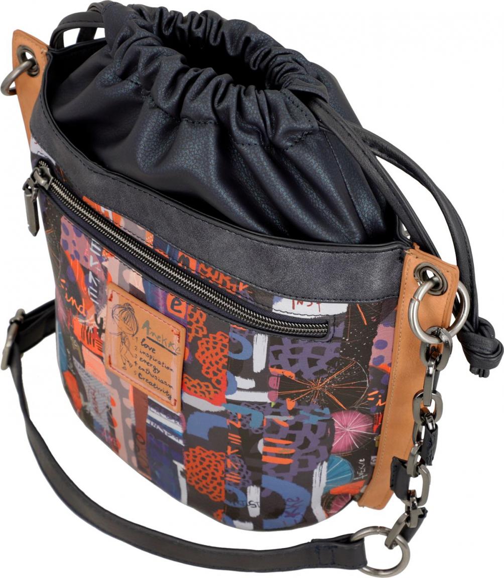 ausgefallene Bucket Bag bunt Anekke Contemporary Drawstring