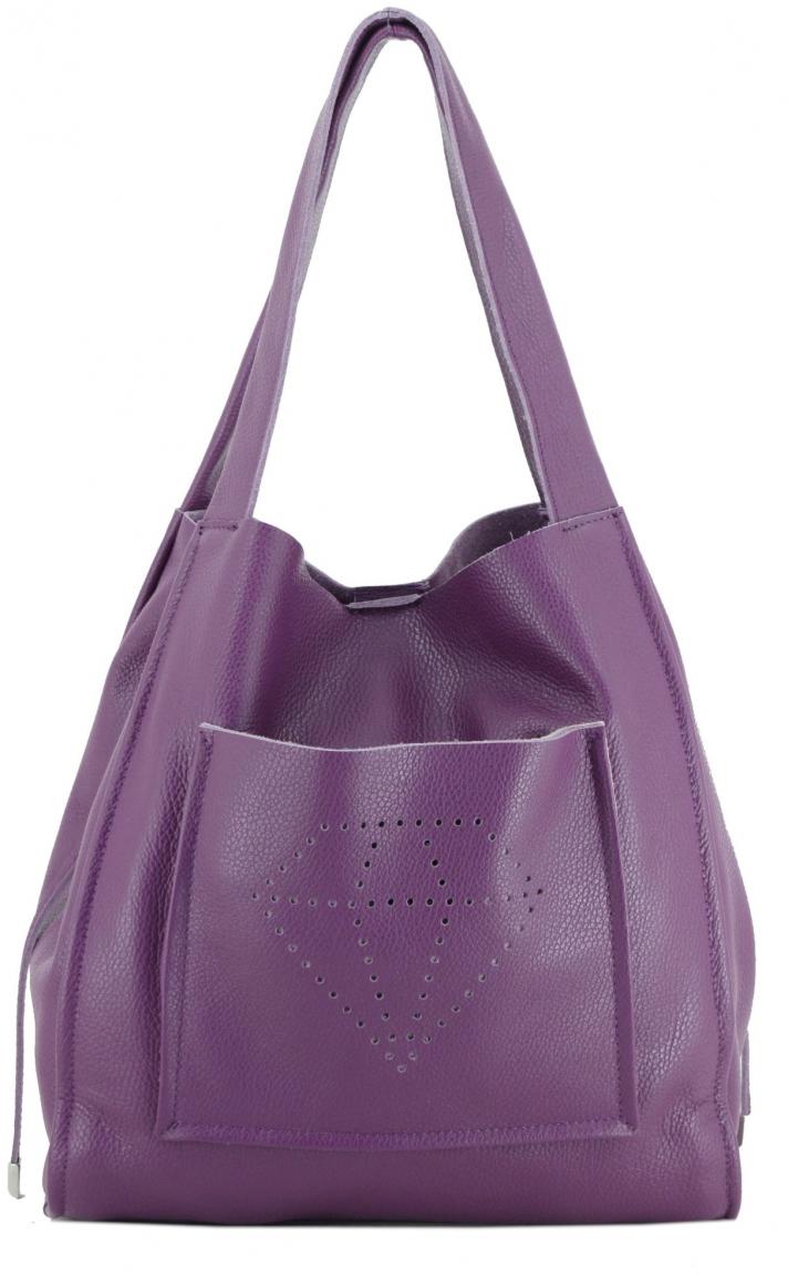außergewöhnlicher Shopper mit Stanzmuster Caleidos Black Etui