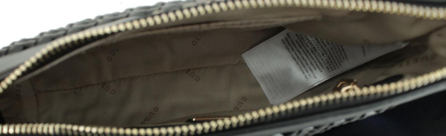 beige Crossbody Bag Sand Guess Sicilia geflochten