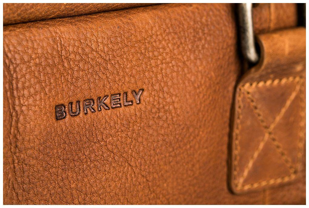 braune Herrentasche Burkely Leather Workbag Antique Avery