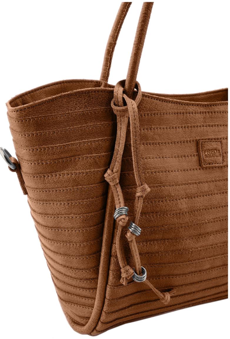 braune Ledertasche FREDsBRUDER All in Layer crossover