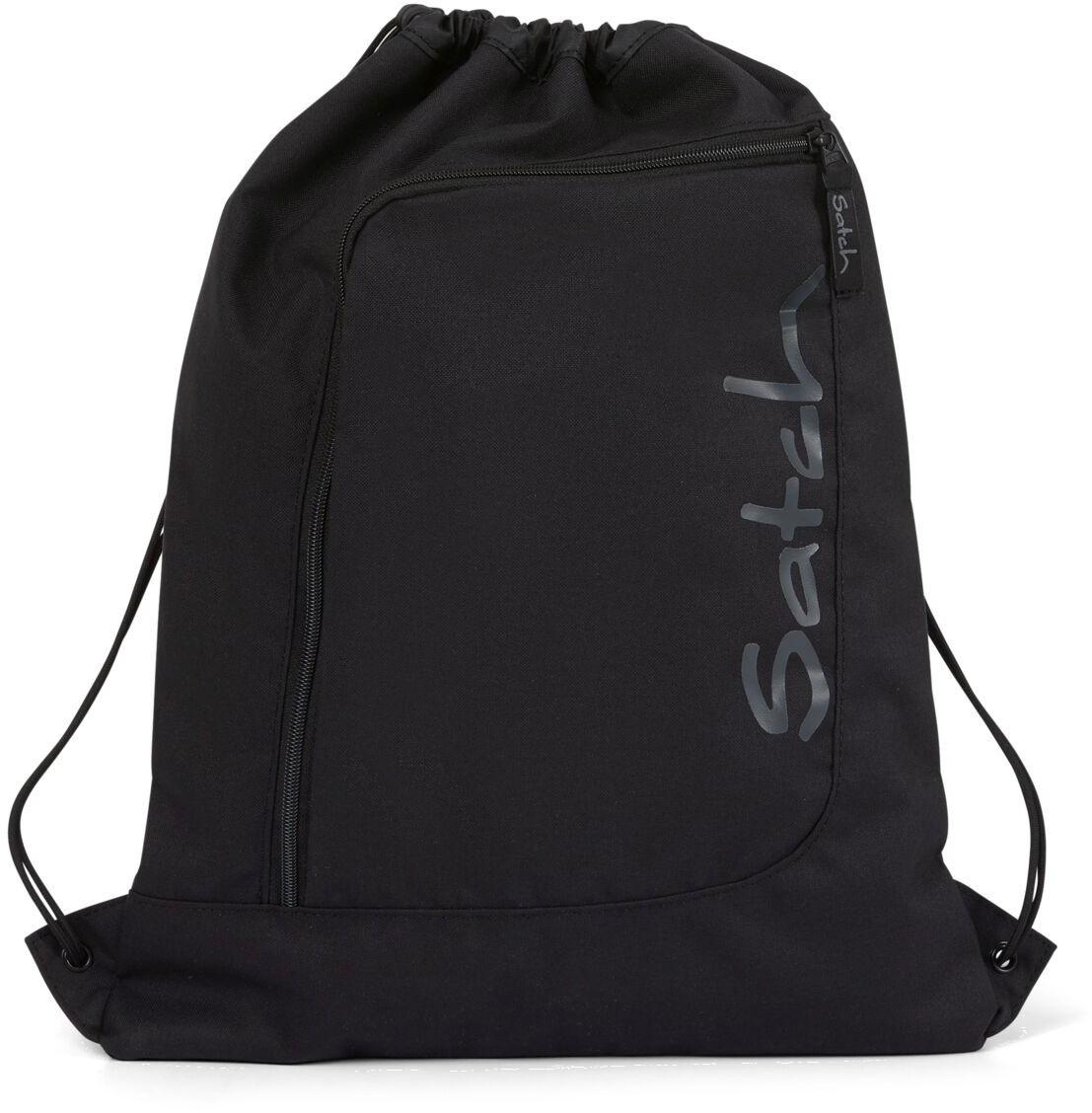 dreiteiliges Schultaschenset schwarz Satch Match Gymbag Pencil Box Blackjack