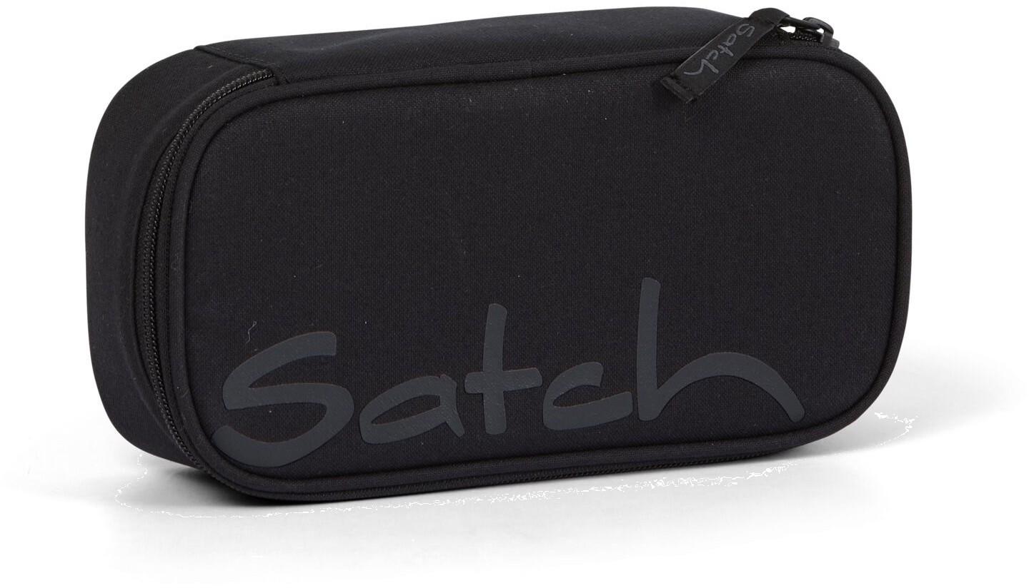 dreiteiliges Schultaschenset schwarz Satch Match Gymbag Pencil Box Blackjack