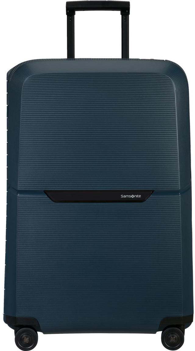 dunkelblauer Hartschalenkoffer Spinner L 75cm Samsonite Magnum 2 Midnight Blue