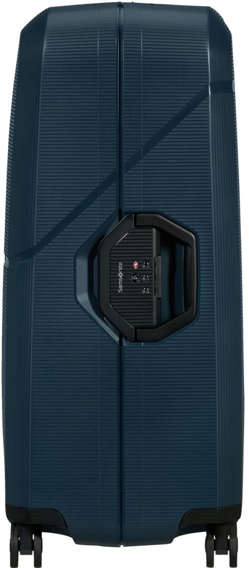 dunkelblauer Hartschalenkoffer Spinner L 75cm Samsonite Magnum 2 Midnight Blue