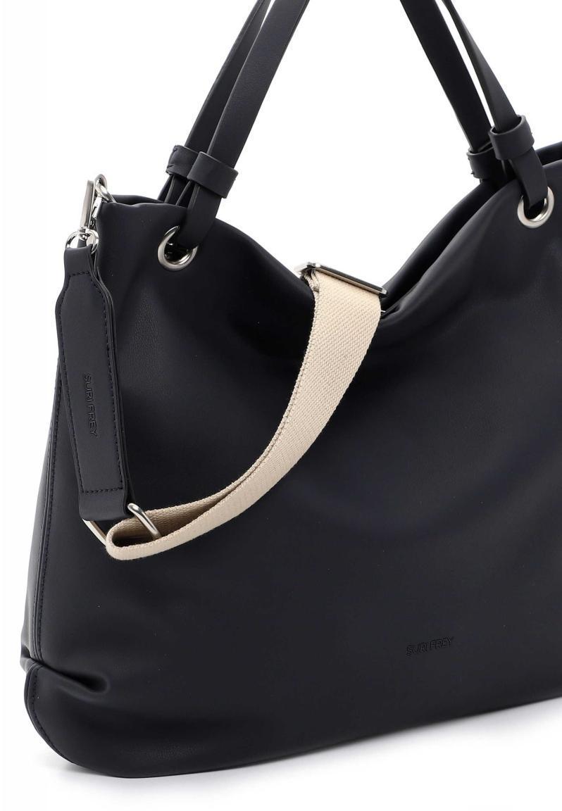 dunkelblauer Shopper Feinsynthetik Resy Blue Suri Frey