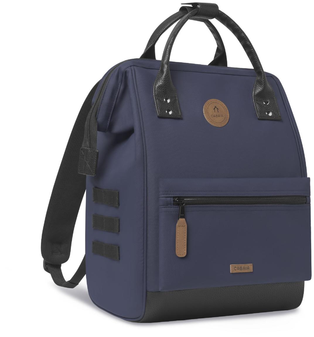 dunkelblauer Wanderrucksack Cabaia Adventurer Pau Medium wasserabweisend
