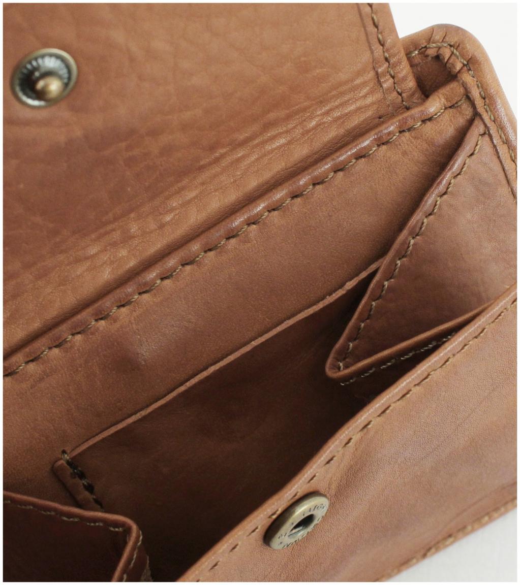dunkelbraune Herrenbörse Mini Harbour 2nd Thorin Chocolate Brown