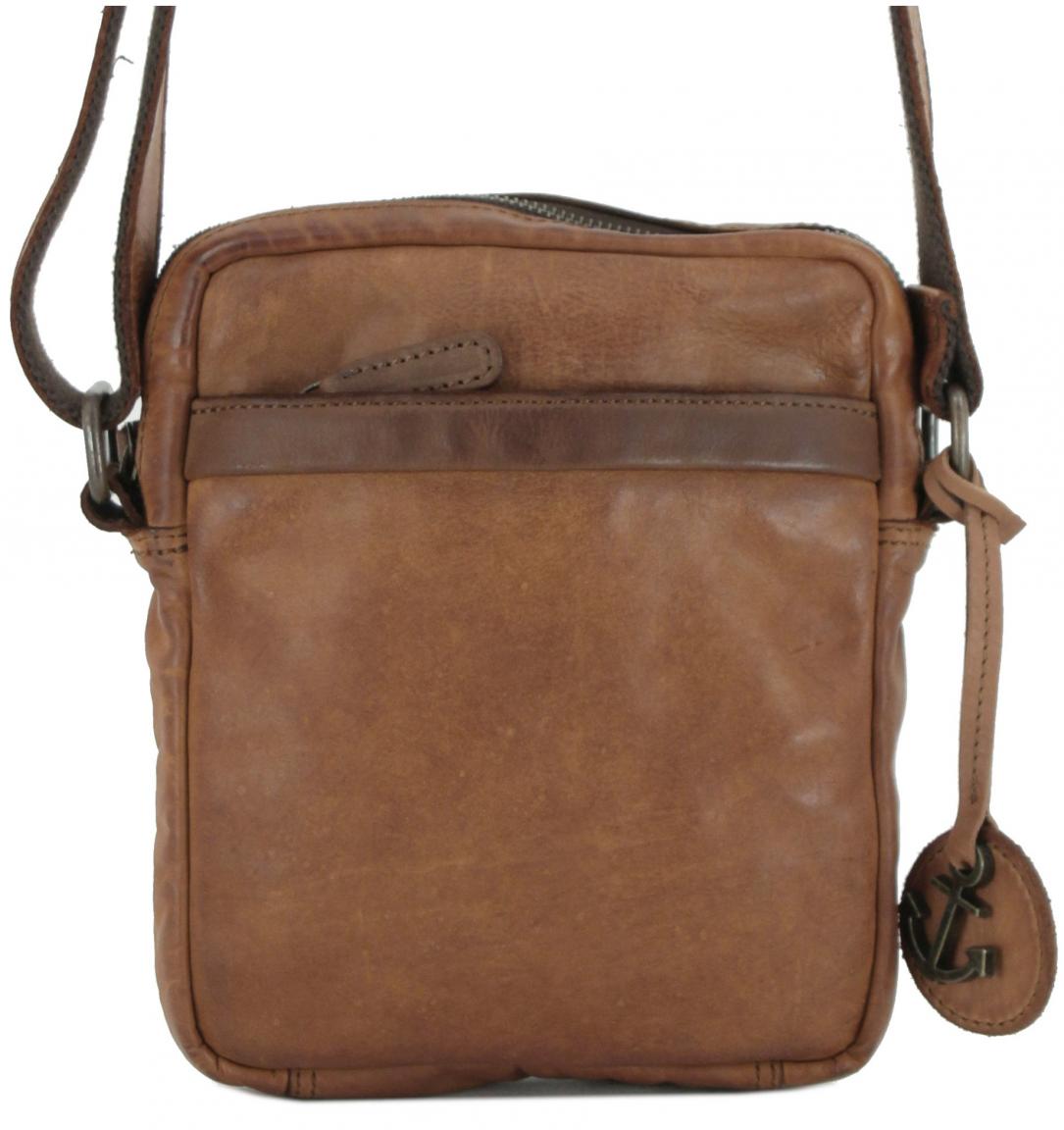 dunkelbraune Ledertasche Harbour 2nd Urban Poets Drew