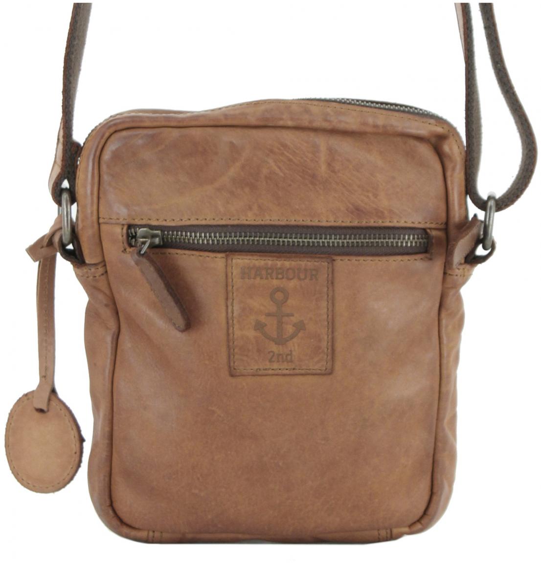 dunkelbraune Ledertasche Harbour 2nd Urban Poets Drew