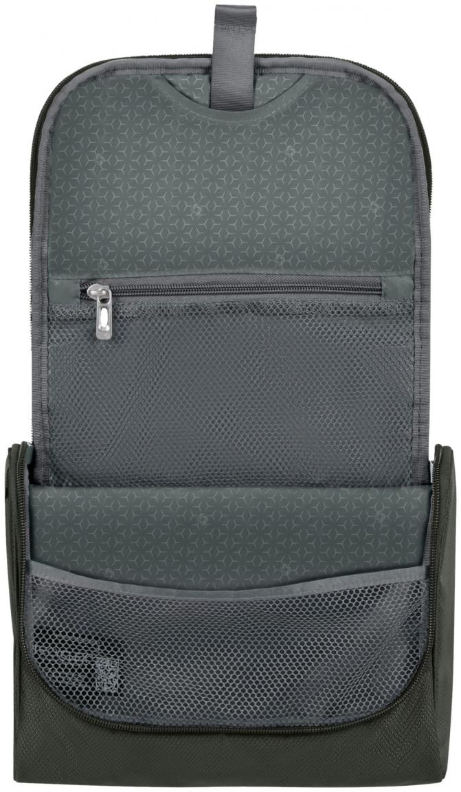 dunkelgrüne Washbag Samsonite Respark Toilet Kit Forest Green