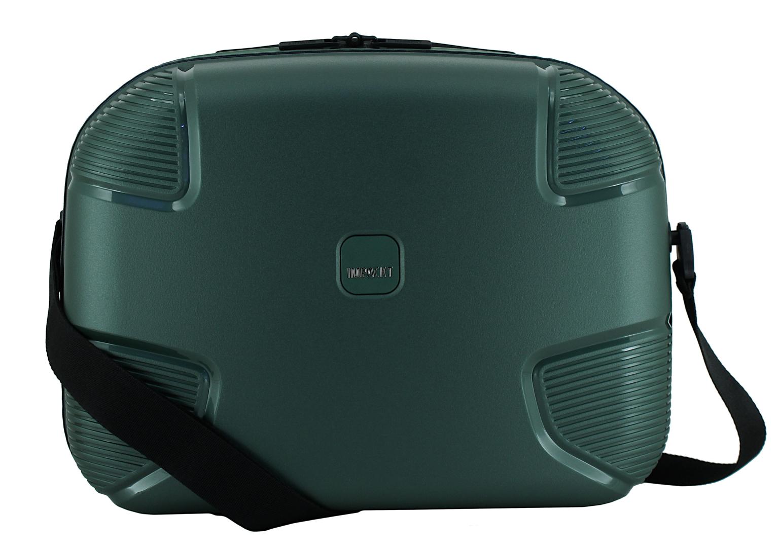 dunkelgrünes Beautycase Impackt IP1 Deep Sea Green