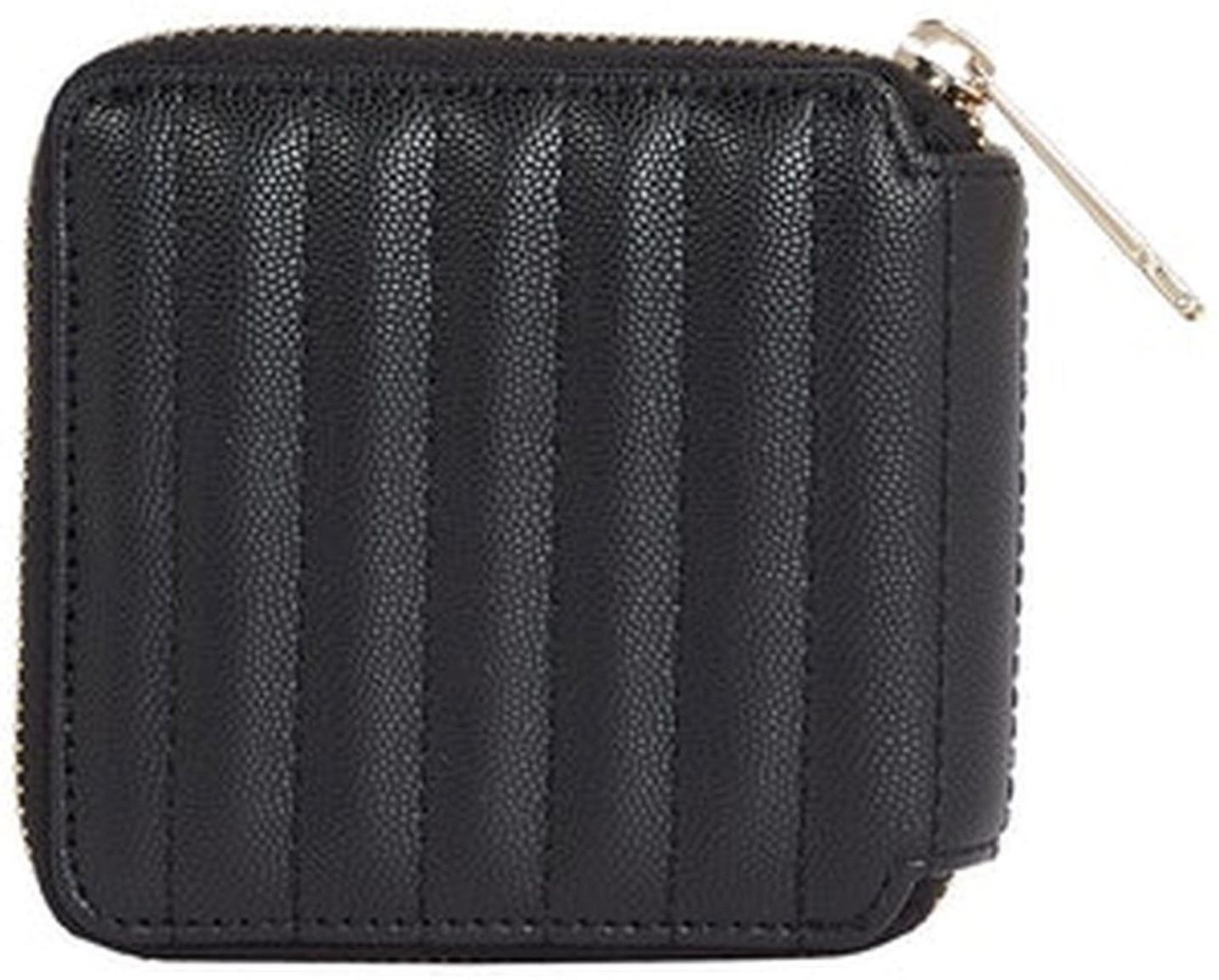 elegantes Damenportmonee Small Tommy Hilfiger Qulited Timeless Black Med