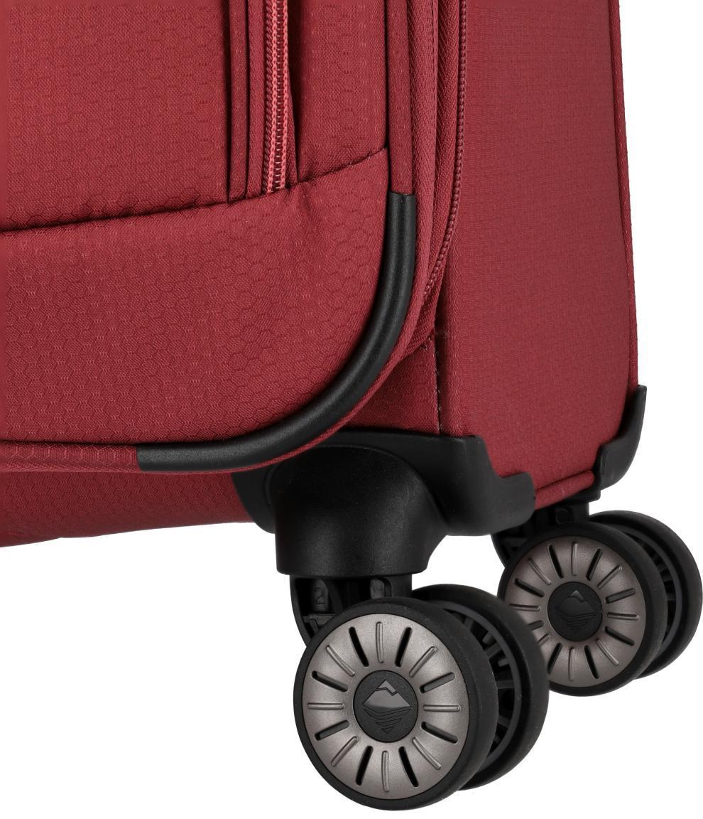 erweiterbarer Flugkoffer Pnoramablau 4-Rad-Trolley Travelite 77cm Skaii L 77cm