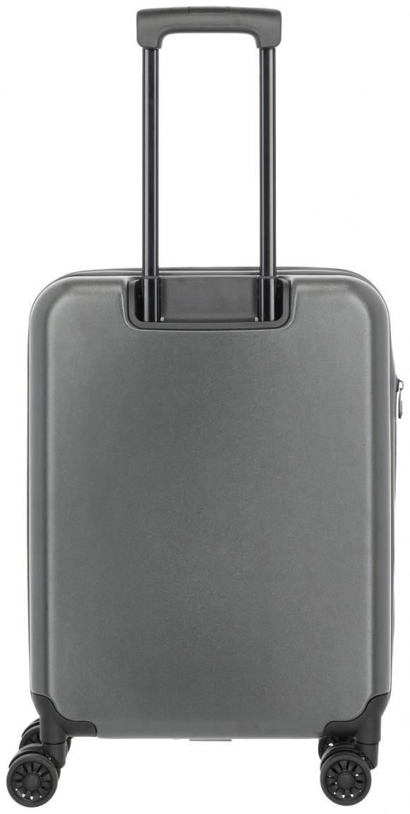 faltbarer Kabinenkoffer dunkelgrau anthrazit Travelite Basics 55cm