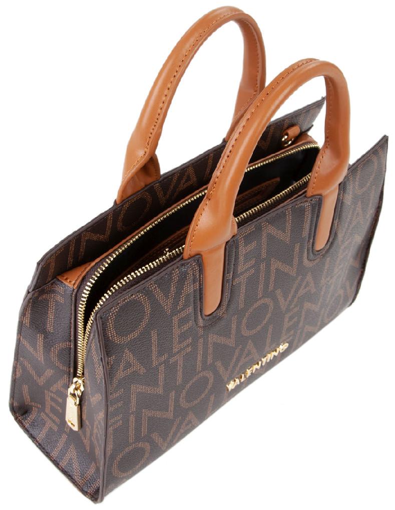 feminine Kurzgrifftasche Valentino Regina RE braun Moro