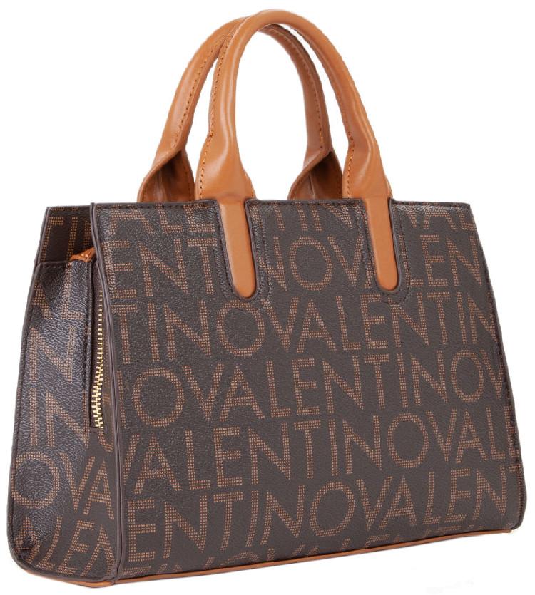 feminine Kurzgrifftasche Valentino Regina RE braun Moro