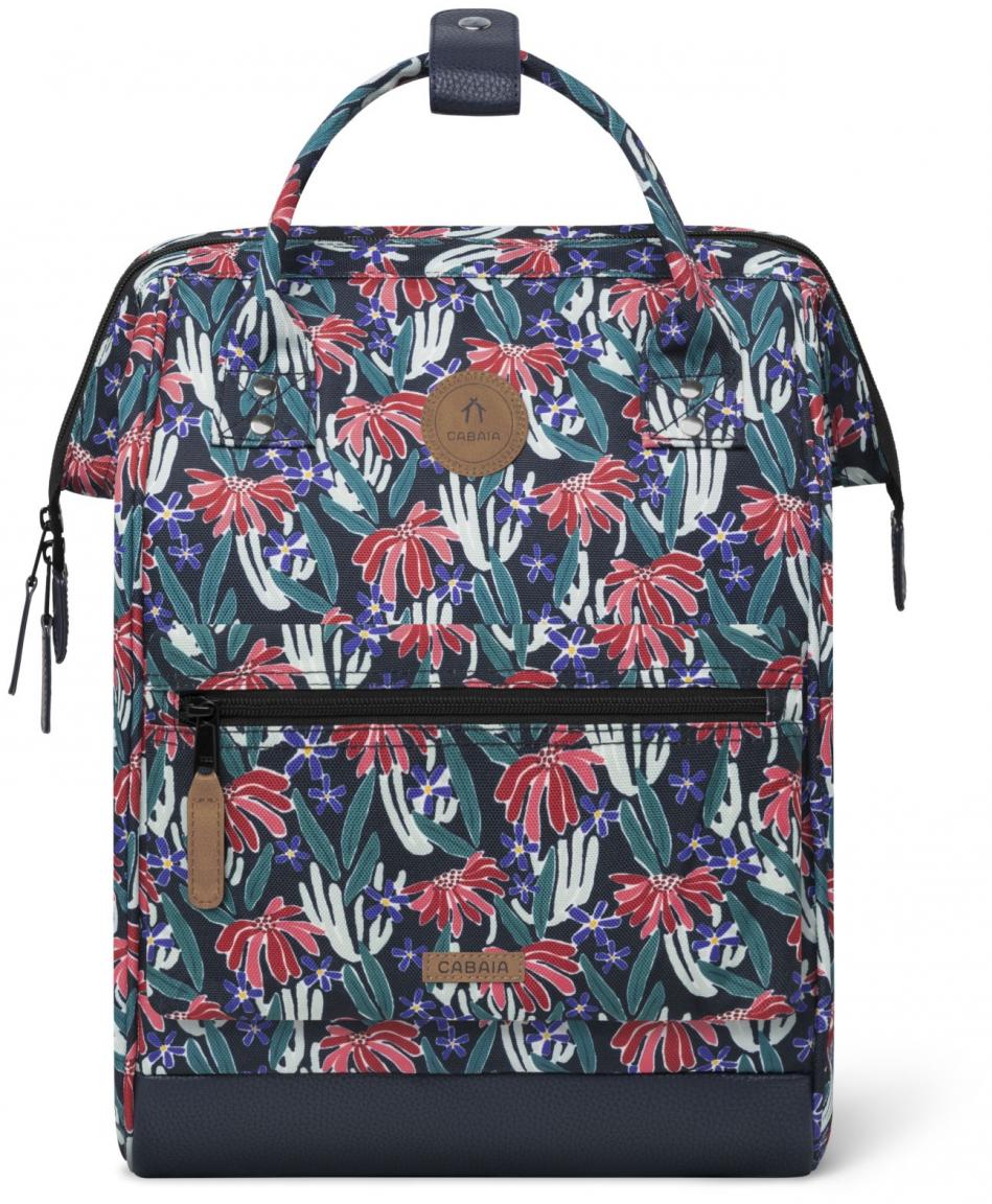 femininer Wanderrucksack Edea Blumen Cabaia Medium bunt Adventurer