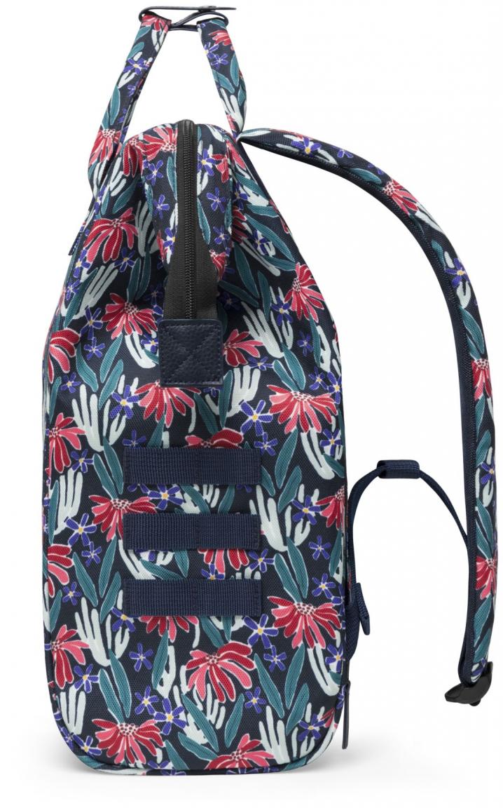 femininer Wanderrucksack Edea Blumen Cabaia Medium bunt Adventurer