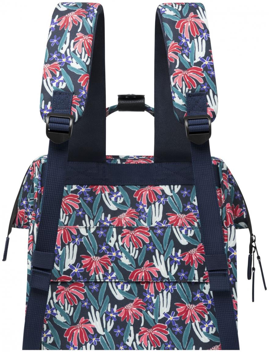 femininer Wanderrucksack Edea Blumen Cabaia Medium bunt Adventurer