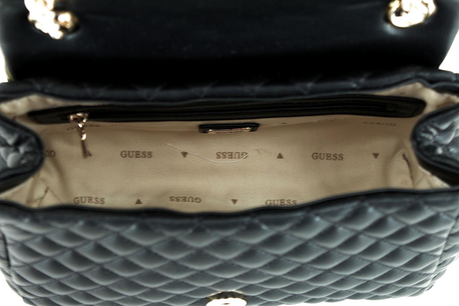 festliche Kettenhenkeltasche Guess Rianee Quilt Polsterung Steppnaht