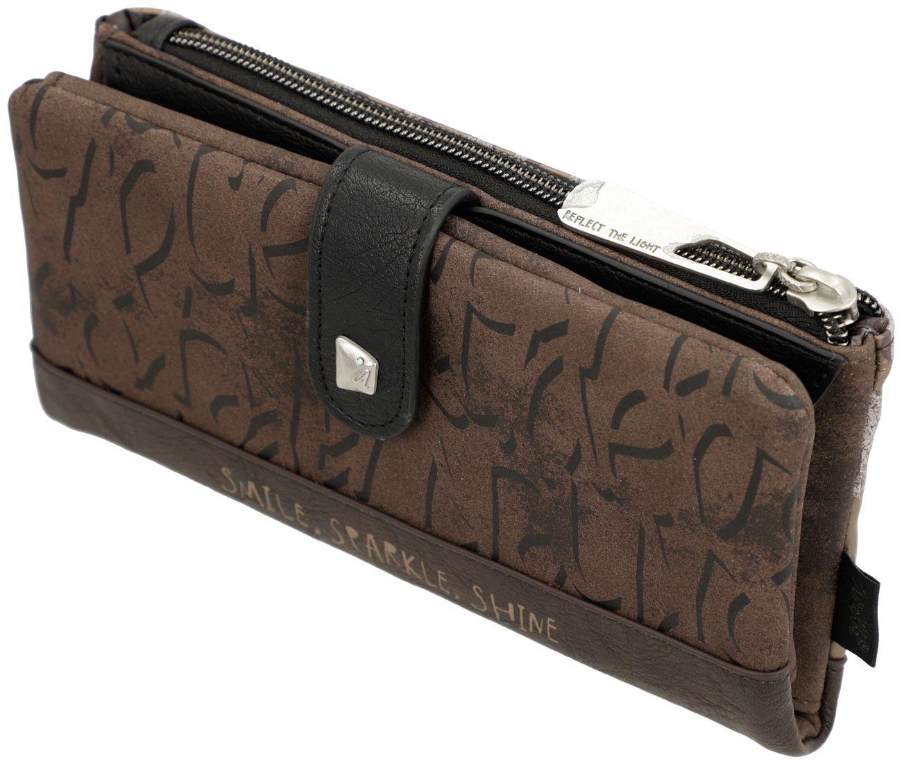 flexible Damen Geldbörse Anekke Core Mantle Bronze
