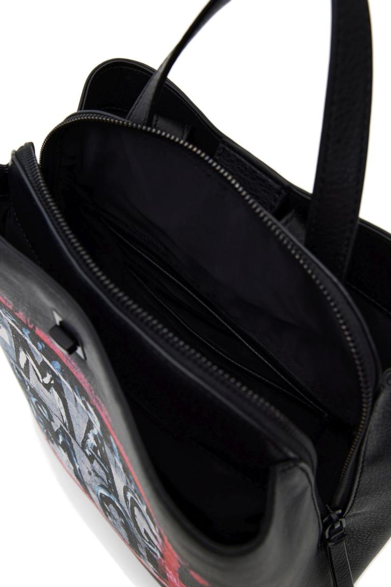 flippiger Daypack Sumy Mini Desigual Graffiti Negro Bunt