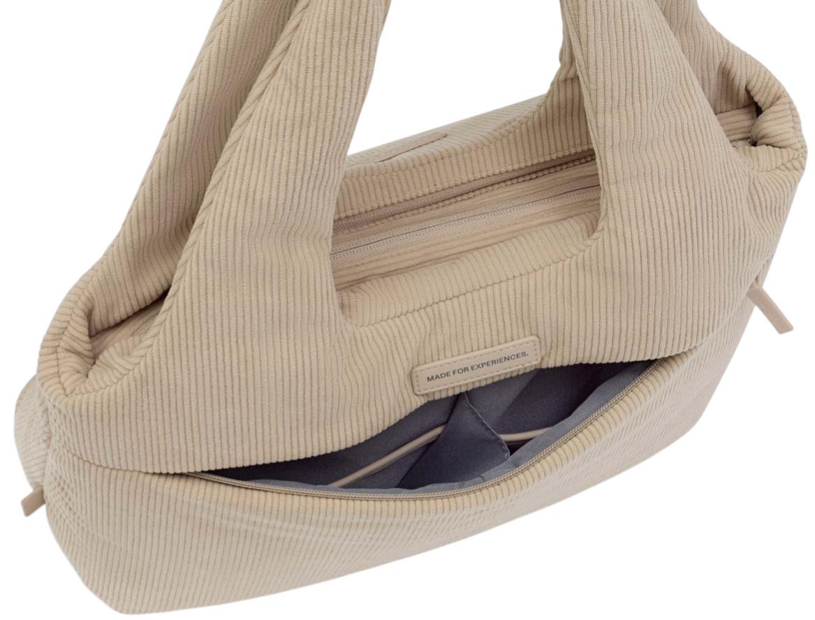 geräumige Damentasche Kapten and Son Shopper beige Skara Cloud Cord Laptop
