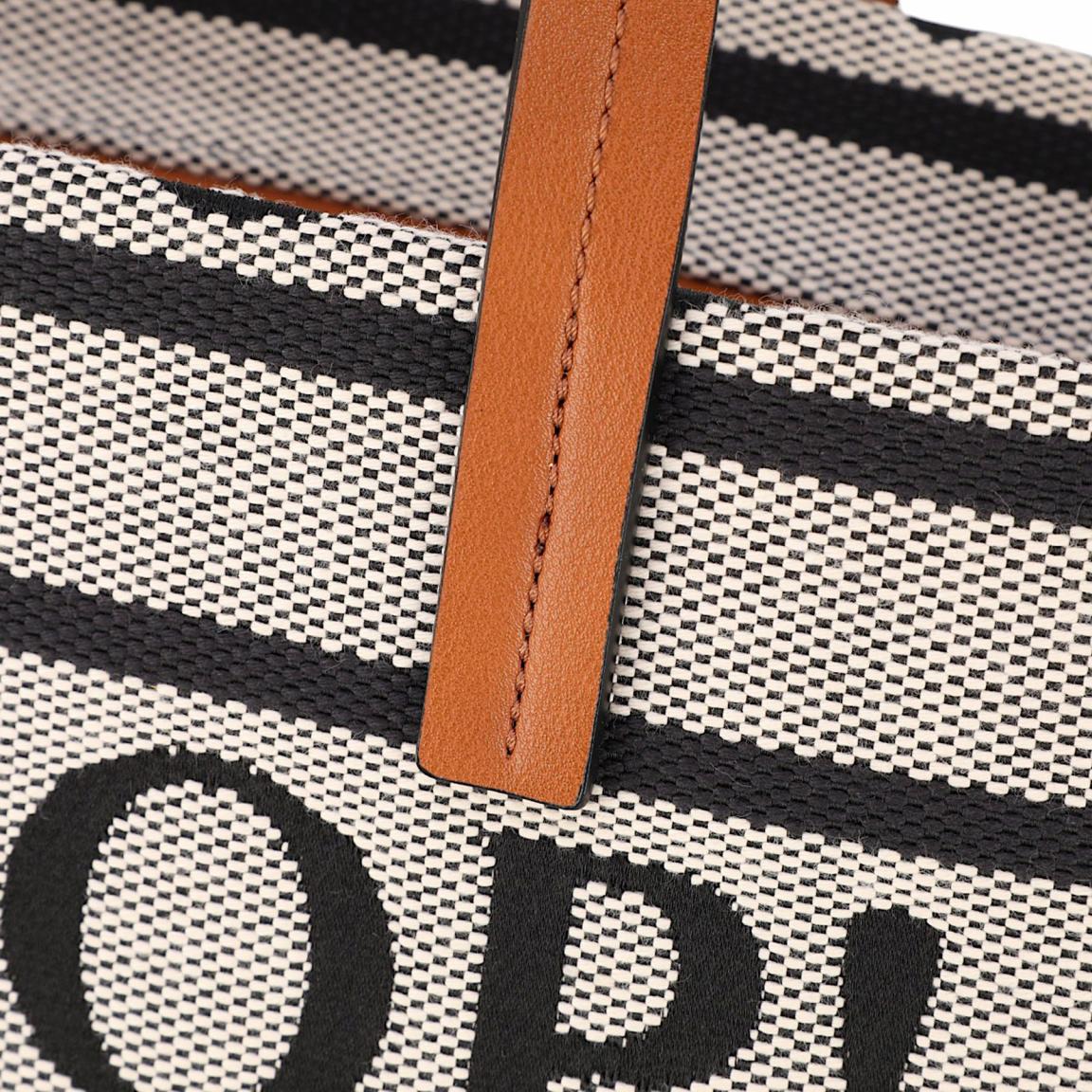 geräumige Kurzgrifftasche Aurelia JOOP Paraffa Cognac Logo