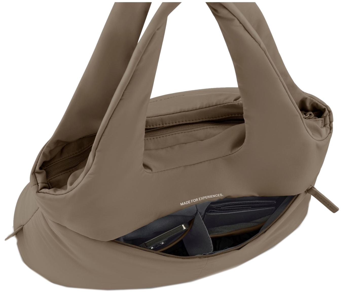 geräumige Schultertasche Kapten and Son Rose Clay Cordsamt recycelt Skara Cloud