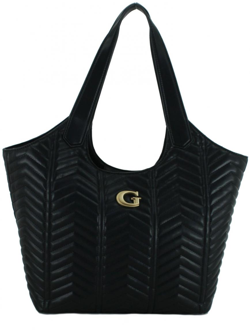 geräumige Stepptasche Guess Lovide Stone beige