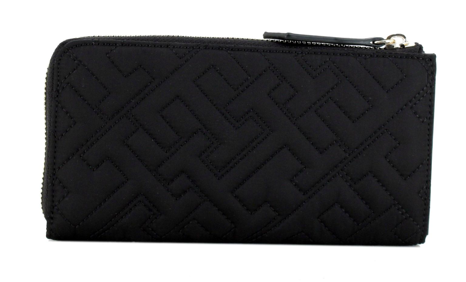 gesteppte Nylongeldbörse Tommy Hilfiger schwarz TH Flow