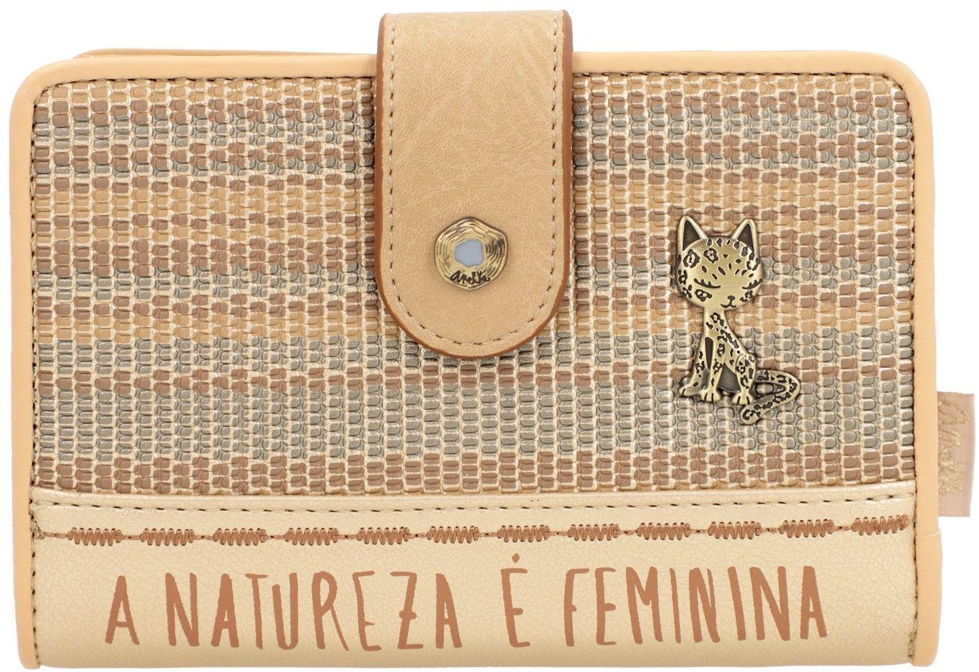 goldenes Portmonee Nature Pachamama Anekke Eco Friendly