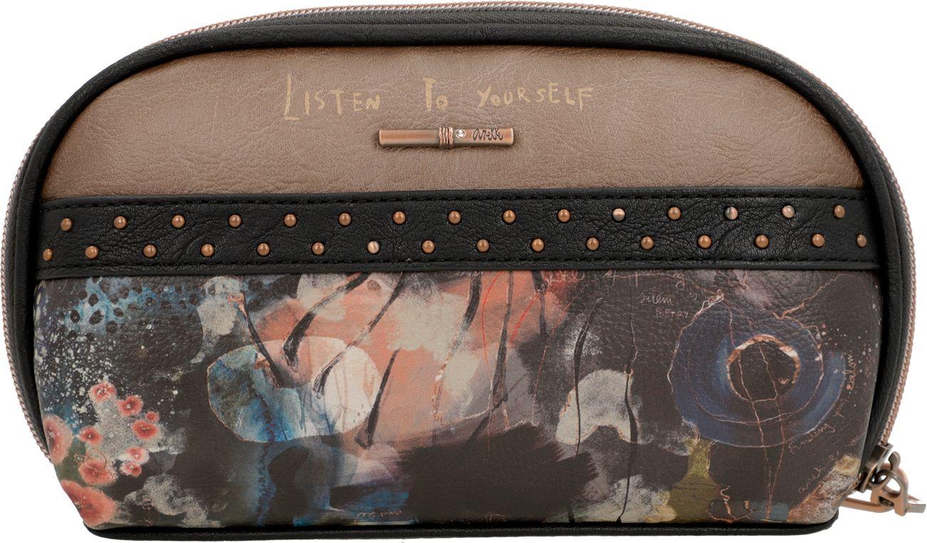 große Brieftasche Print Künstlerin Anekke Shoen Glitzer