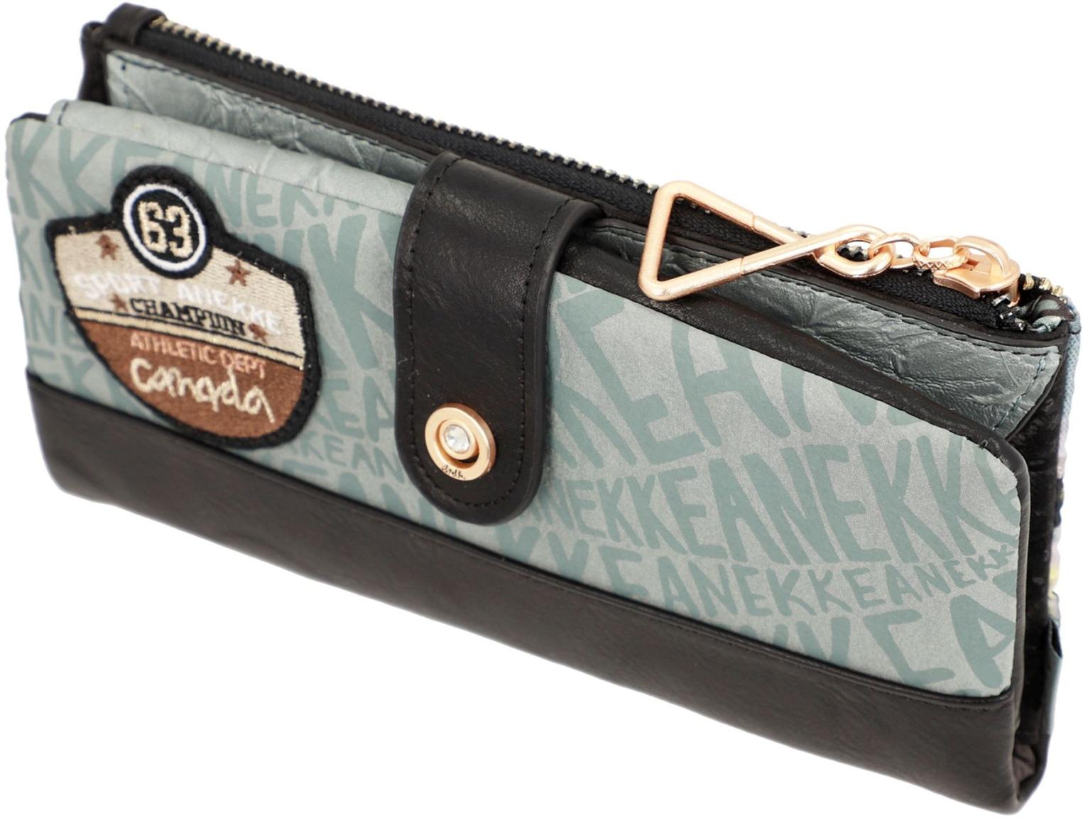 große Geldtasche bunt Anekke Nature Woods Recycling Etui Kanada