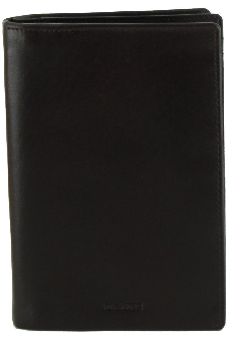 große Herrenbörse Maitre Bruschied Aigwan Wallet Dark Brown Dunkelbraun