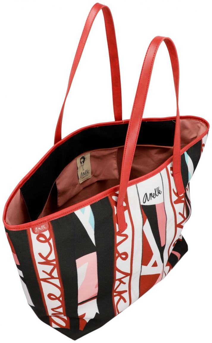 große Strandtasche Anekke Hollywood Love to Share rot bunt