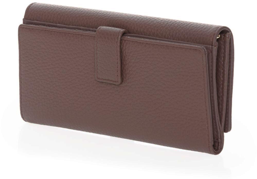 große Überschlagbörse Mandarina Duck Mellow Leather Wallet Balsamic lila