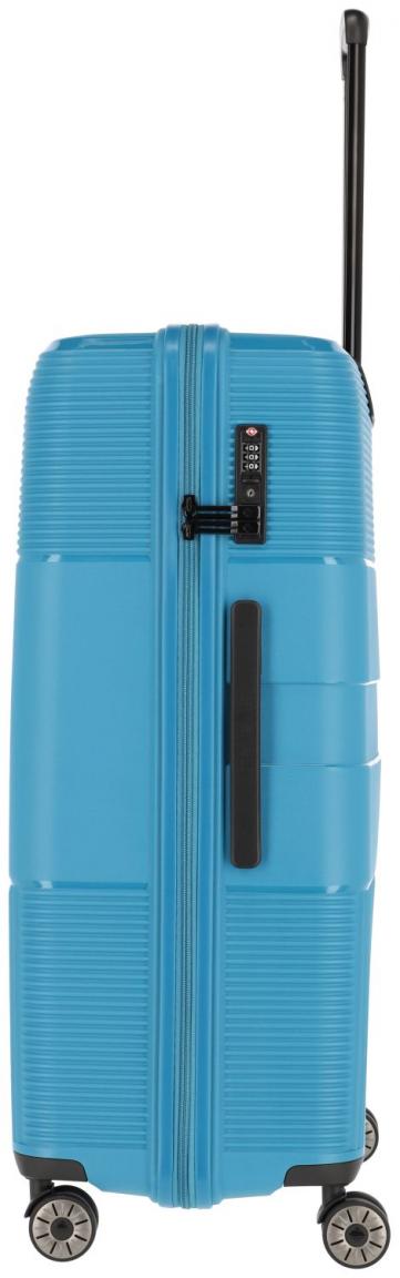 großer Flugkoffer Waal 4w-Trolley L 76cm türkis Travelite
