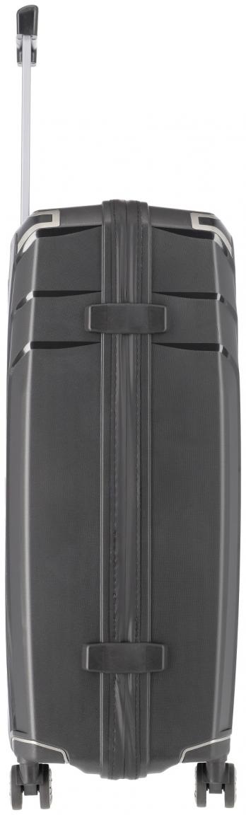 großer Hartschalenkoffer schwarz Travelite Elvaa 4w Trolley L 77cm