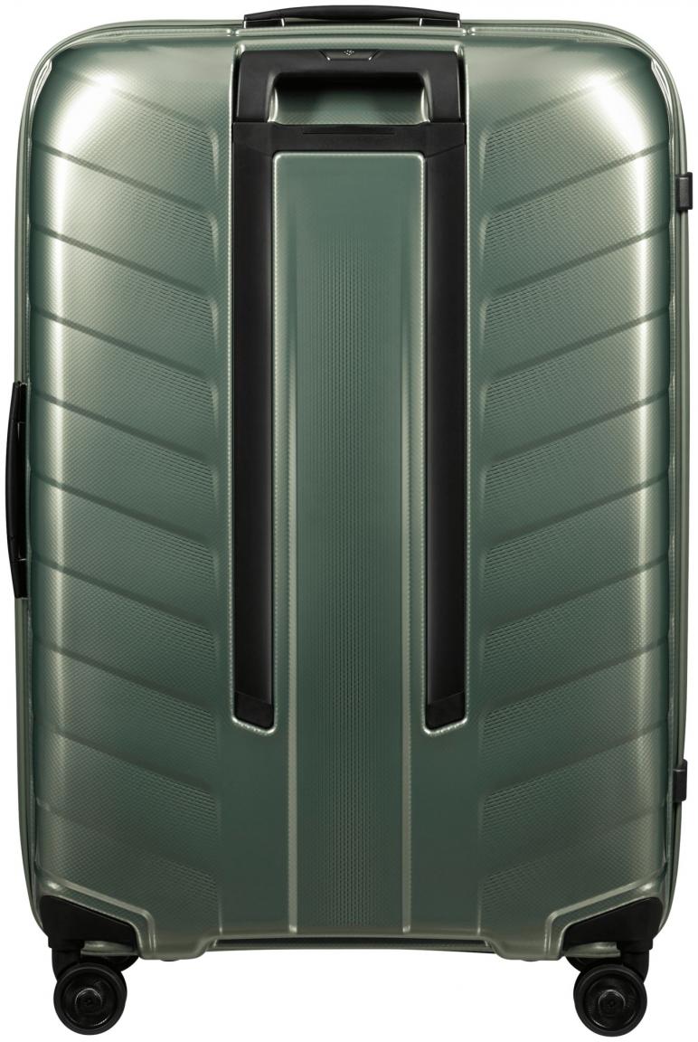 großer Reisetrolley Samsonite Attrix Spinner L 75cm hellgrün