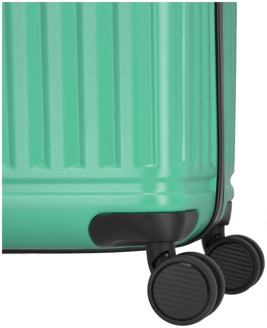 großer Rollenkoffer Travelite Cruise Light Aqua 4w Trolley L 77cm türkis