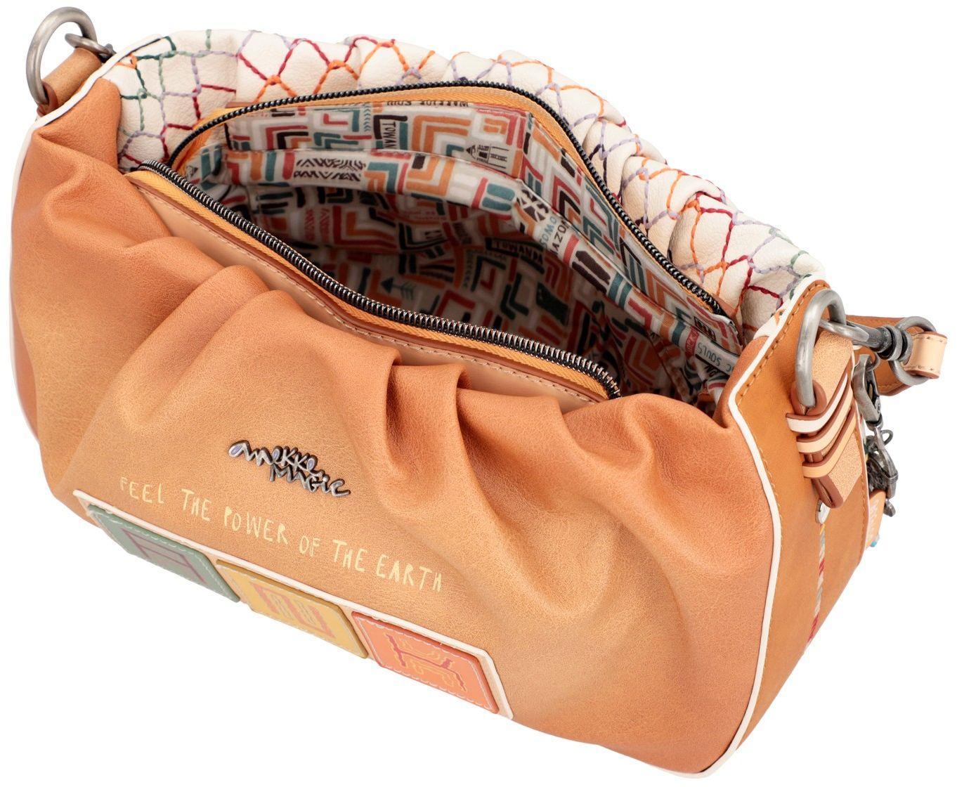 helle Baguette Bag mit Stickerei Anekke Menire Magic Souls