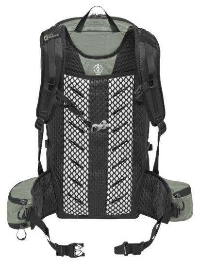 höhenverstellbarer Sportrucksack Jack Wolfskin Cyrox Shape 25 Mint Leaf
